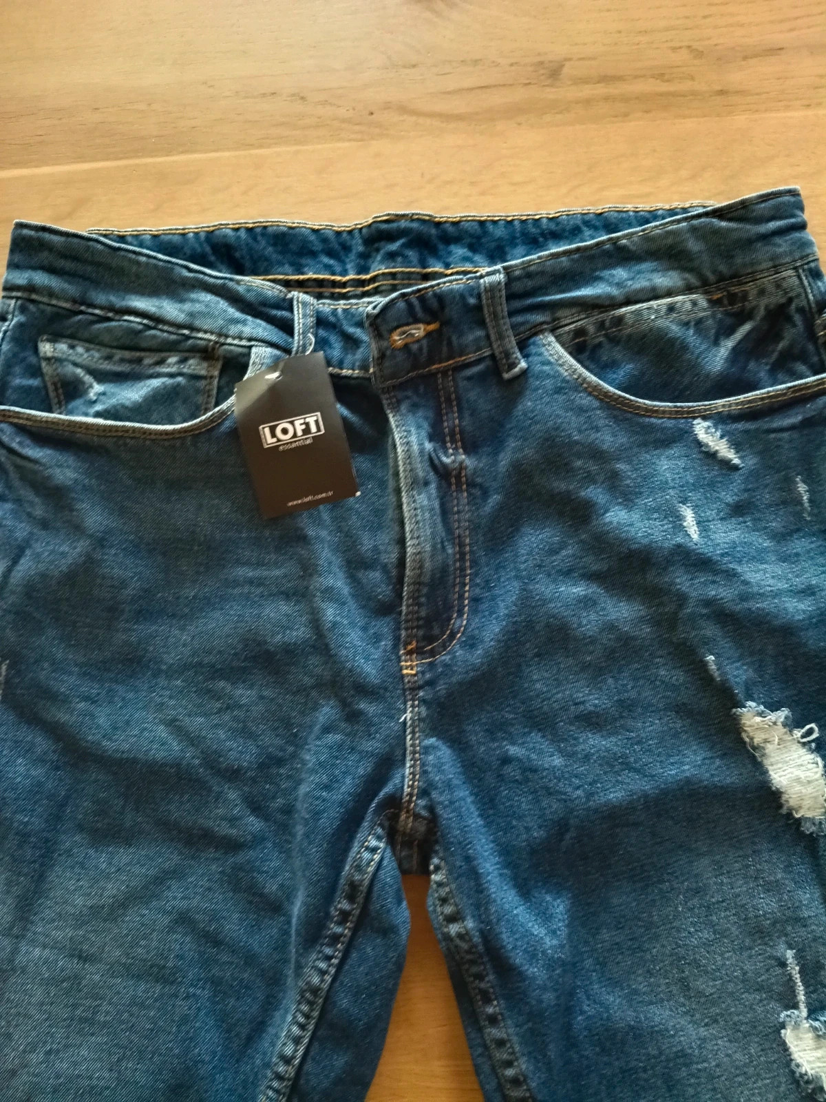 Short en jean – LOFT – taille XL 2