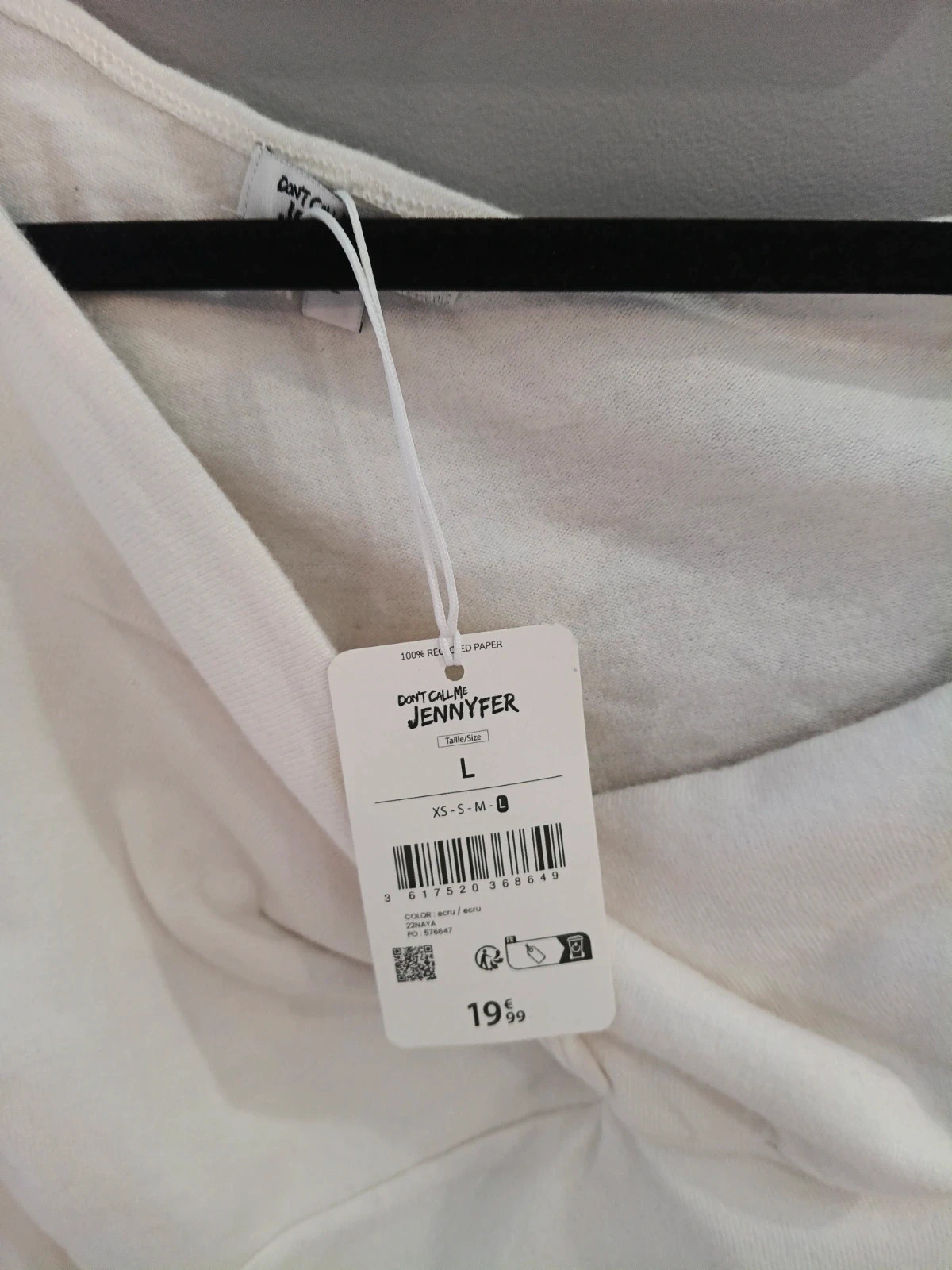 Top court – Don't Call Me Jennyfer – taille L / 40 / 12 2