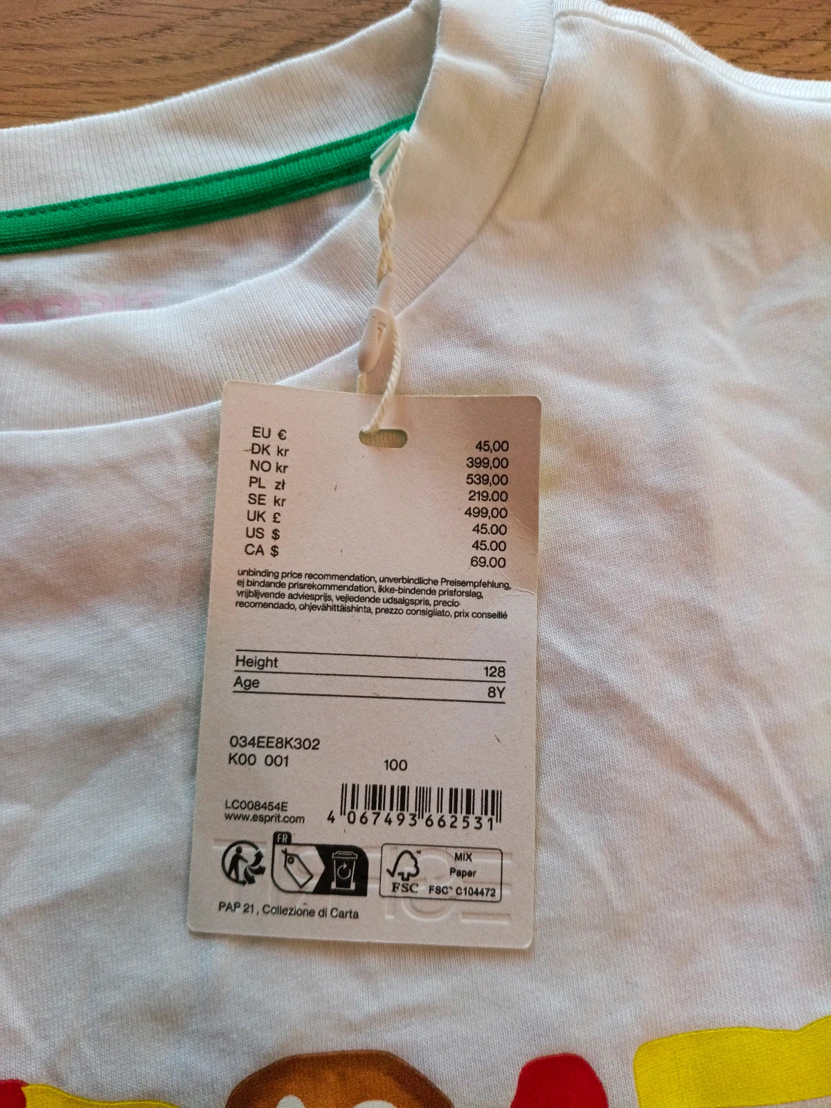 Sweat – Esprit – taille 8 ans / 128 cm 3