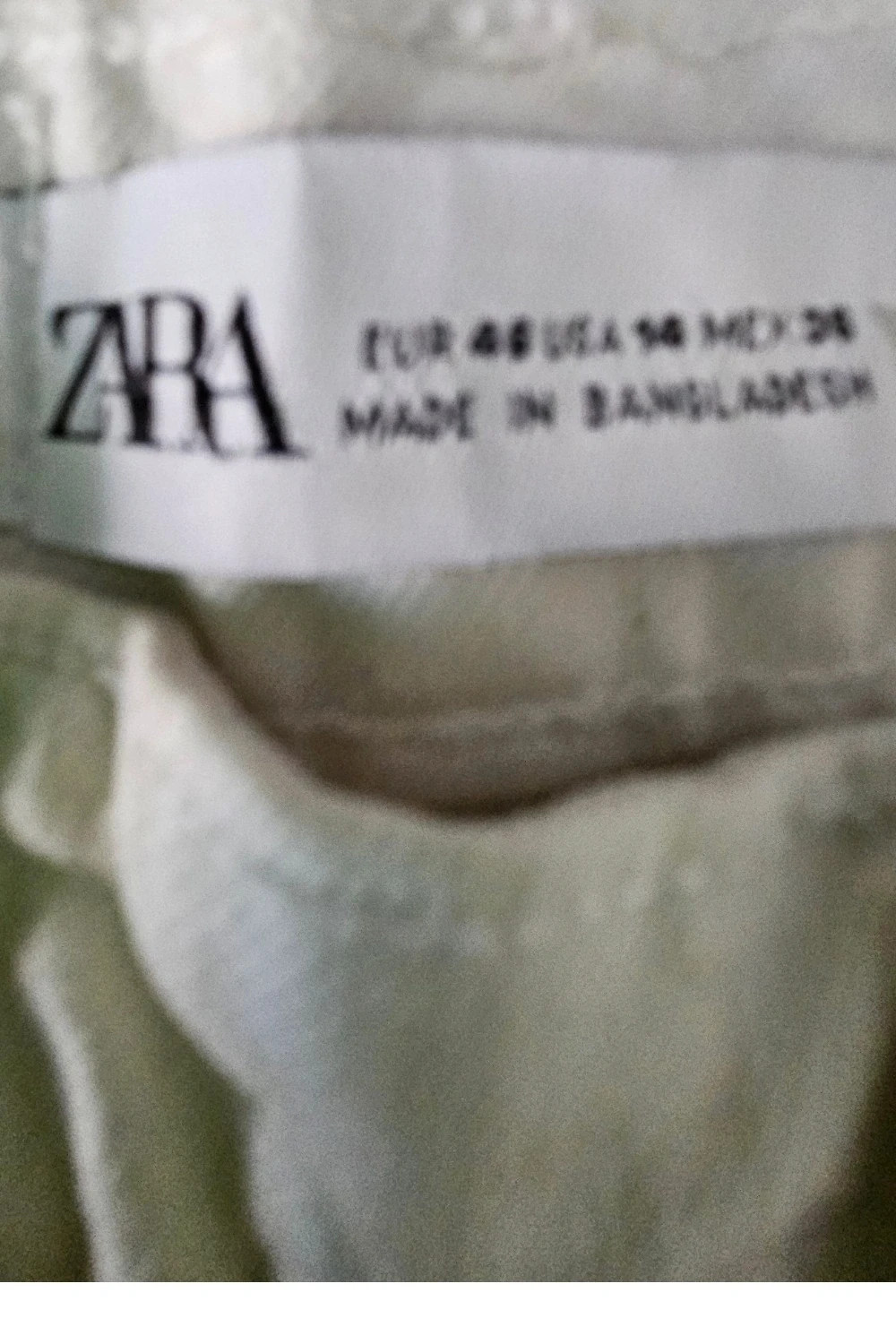 Vaquero balloon blanco talle alto | viral Y2K | Zara talla 46 – Zara – taille XXXL / 46 / 18 3