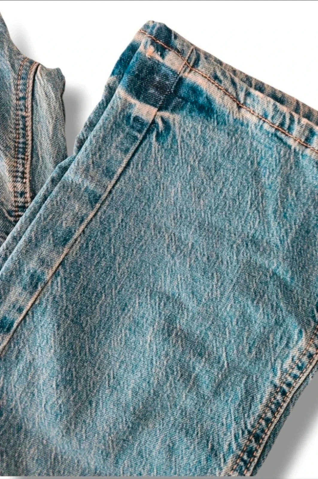 Vaquero D98 Stradivarius azul lavado talle alto | viral Y2K | talla 36 – Stradivarius – taille S / 36 / 8 4