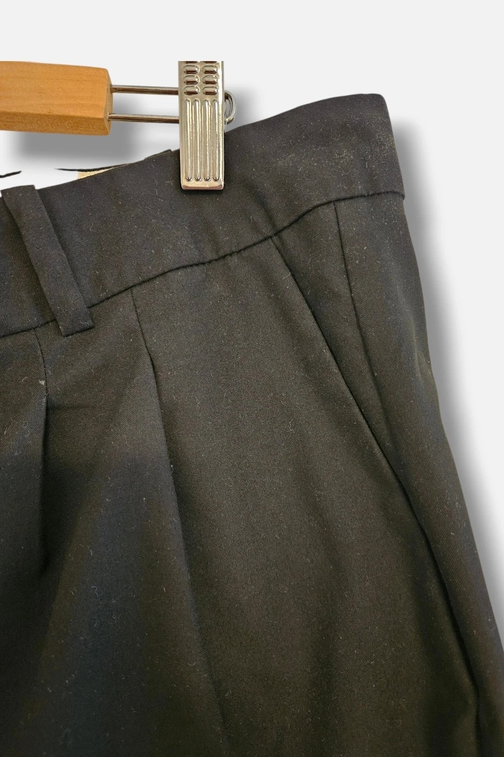 Short negro pinzas talle alto minimal chic | smart casual | Promod talla 46 – Promod – taille XXXL / 46 / 18 2