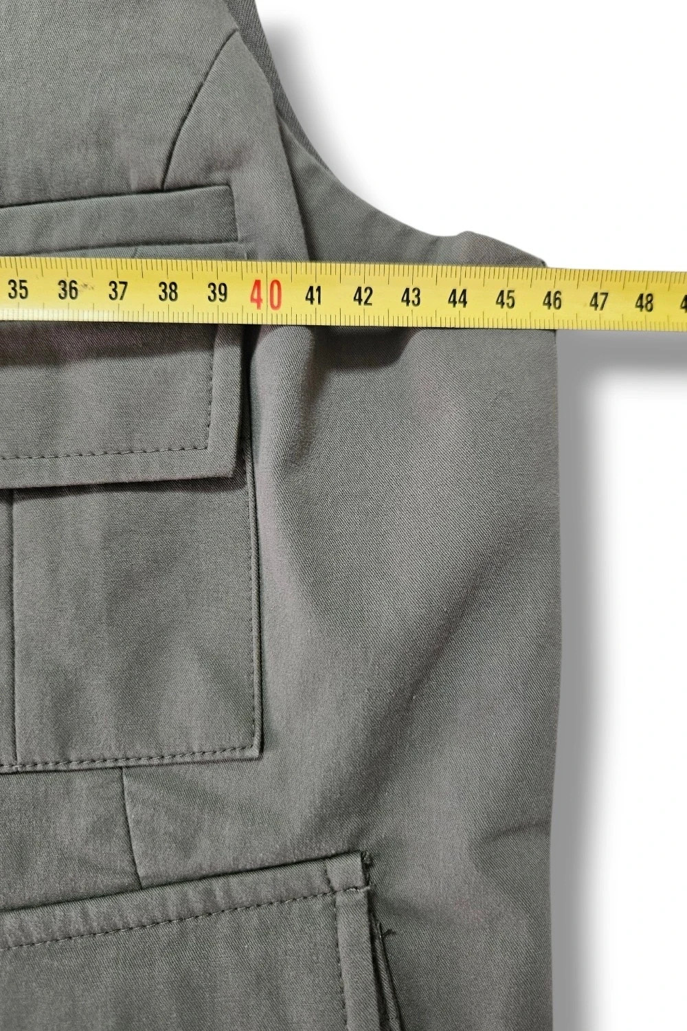 Chaleco crop cargo verde kaki cremallera | Y2K utility chic | Zara talla XXL – Zara – taille XXL / 44 / 16 4