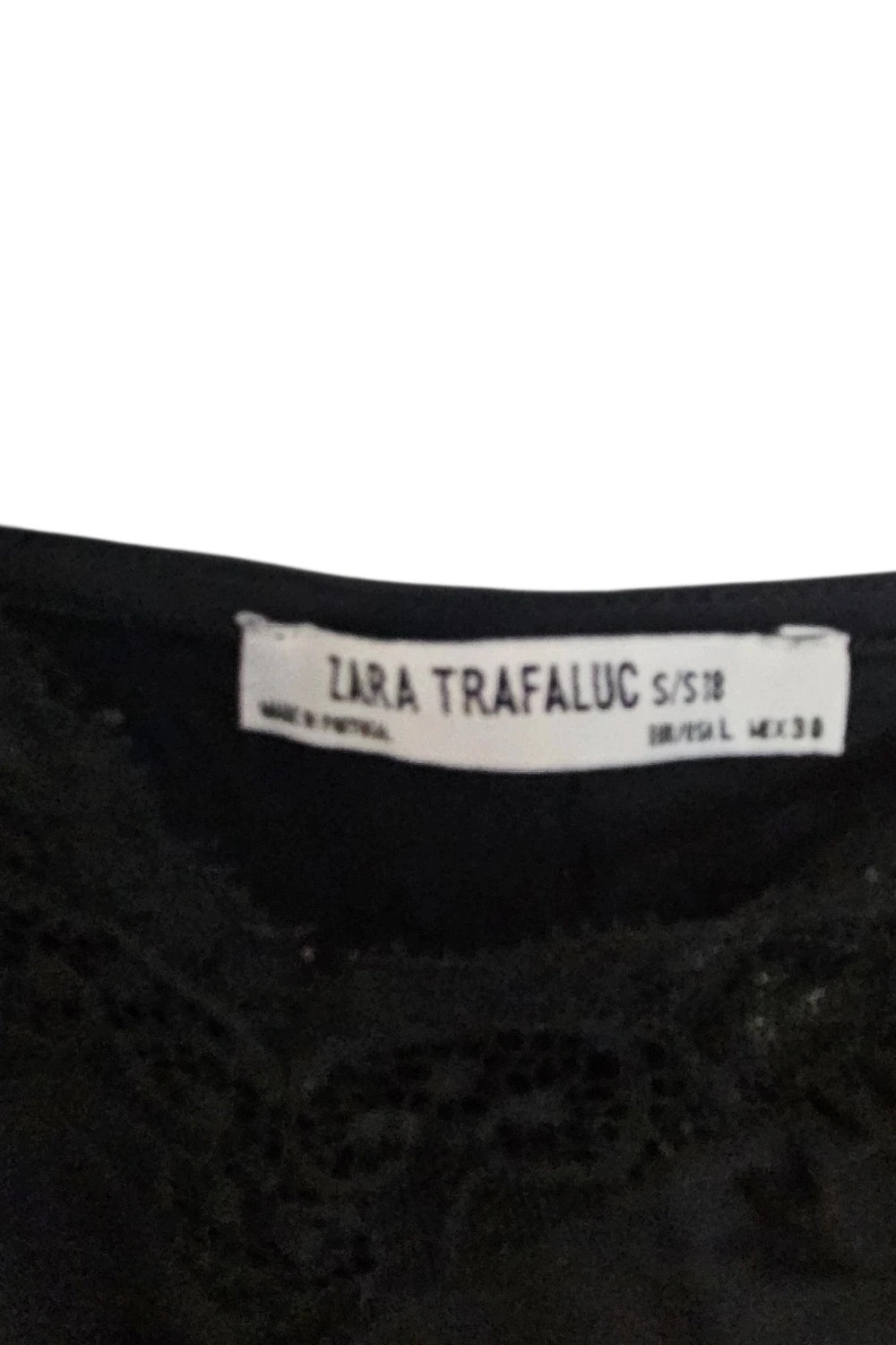 Body negro escote profundo encaje | romantic chic Y2K | Zara talla L – Zara – taille L / 40 / 12 3