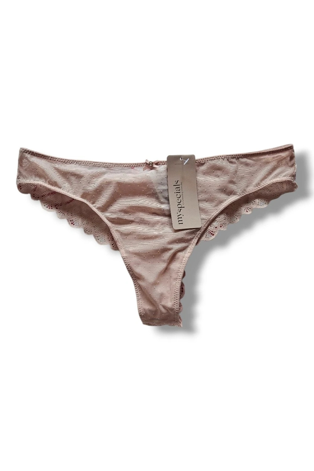 Slip encaje rosa nude colección My Specials | romantic chic | Women'Secret talla L