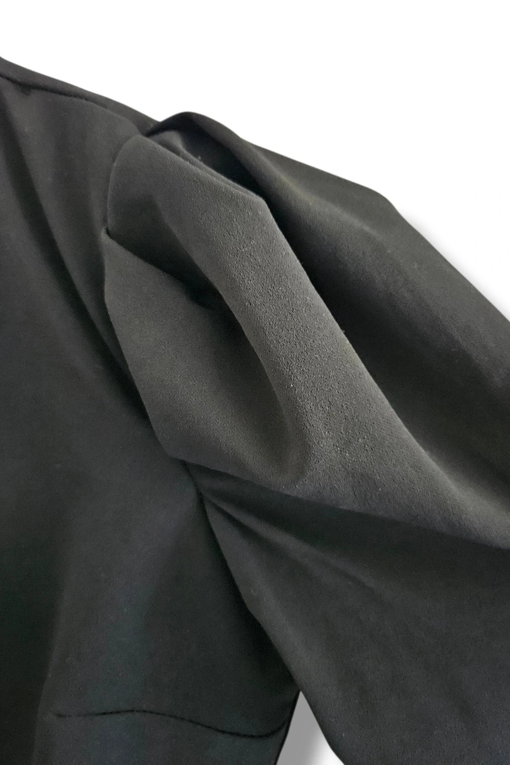 Vestido Mini Mango Talla 42 | Negro | Asimétrico Un Hombro Manga Farol Fiesta Noche – Mango – taille XL / 42 / 14 2