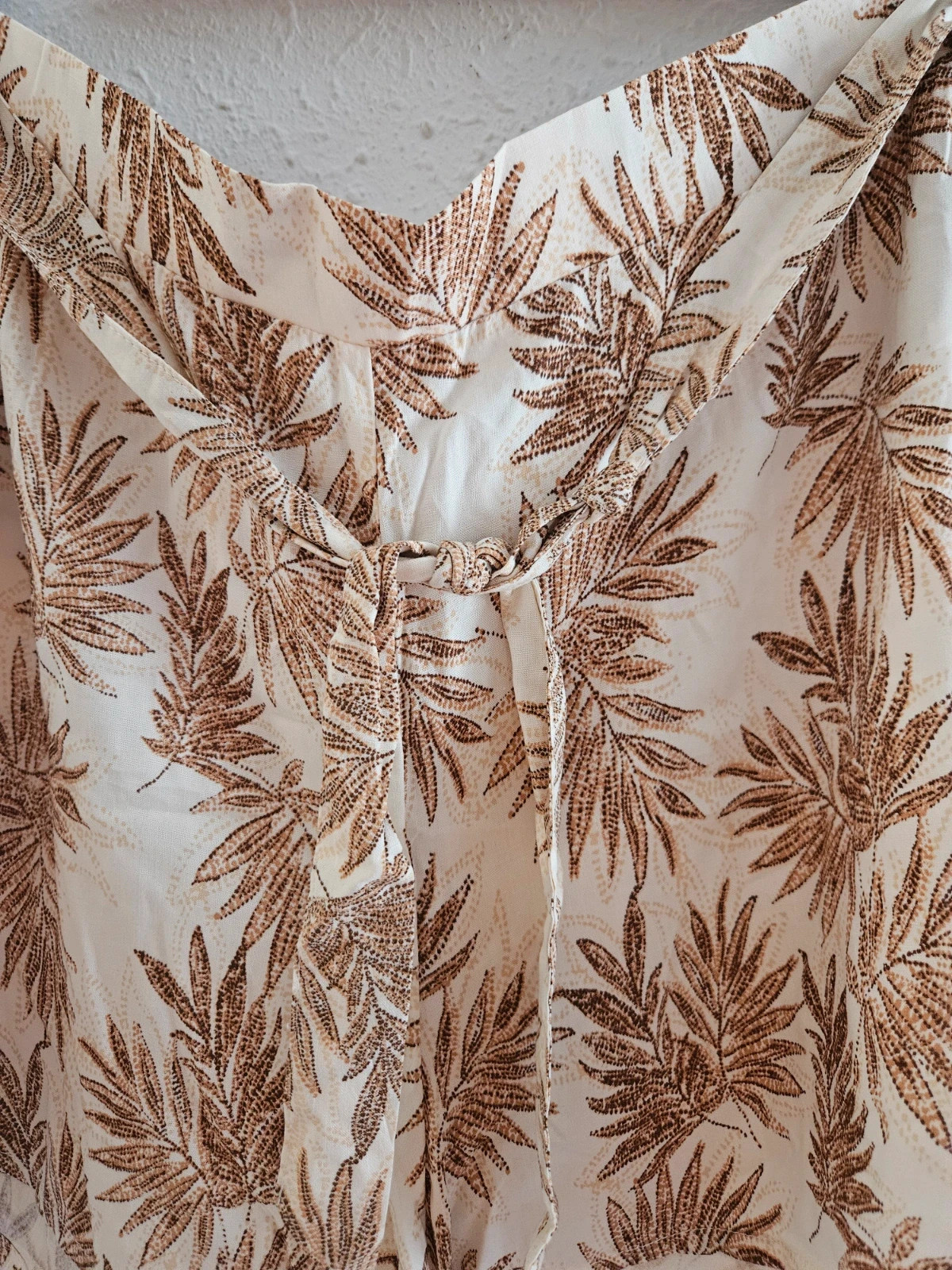 Short fluido estampado tropical boho chic | resort wear | Primark talla 48 – Primark – taille 4XL / 48 / 20 5