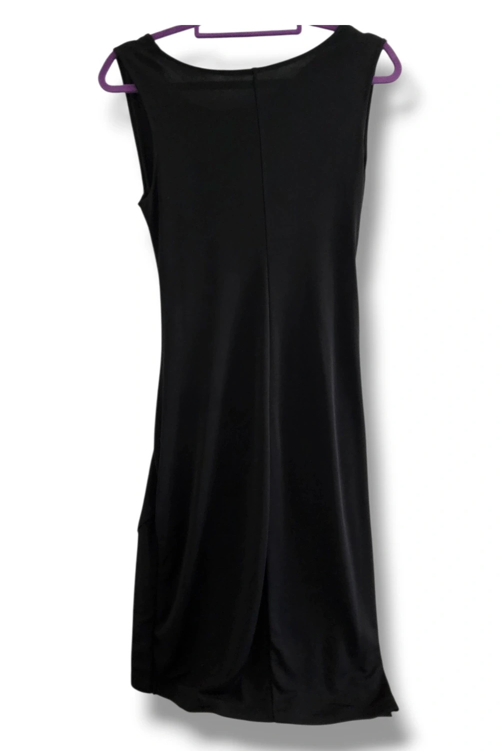 Vestido H&M Talla 42 | Negro | Elegante Drapeado Minimal Chic Little Black Dress – H&M – taille XL / 42 / 14 5