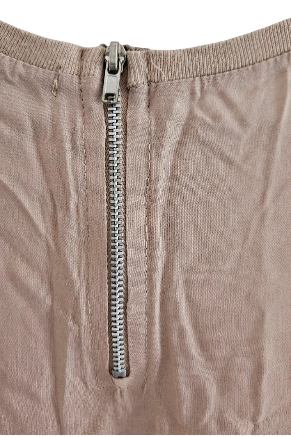 Camiseta Shana Talla XL | Rosa Palo | Minimal Chic Doble Tejido Cremallera Trasera – Shana – taille XL / 42 / 14 5