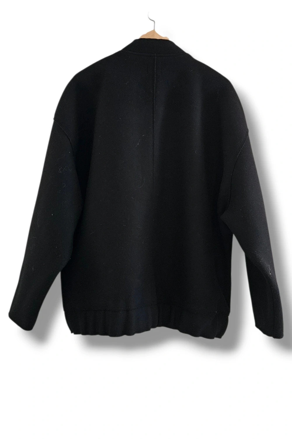 Abrigo Bomber Zara Talla M/L | Negro | Oversize Minimal Chic Urbano Tendencia – Zara – taille L / 40 / 12 4