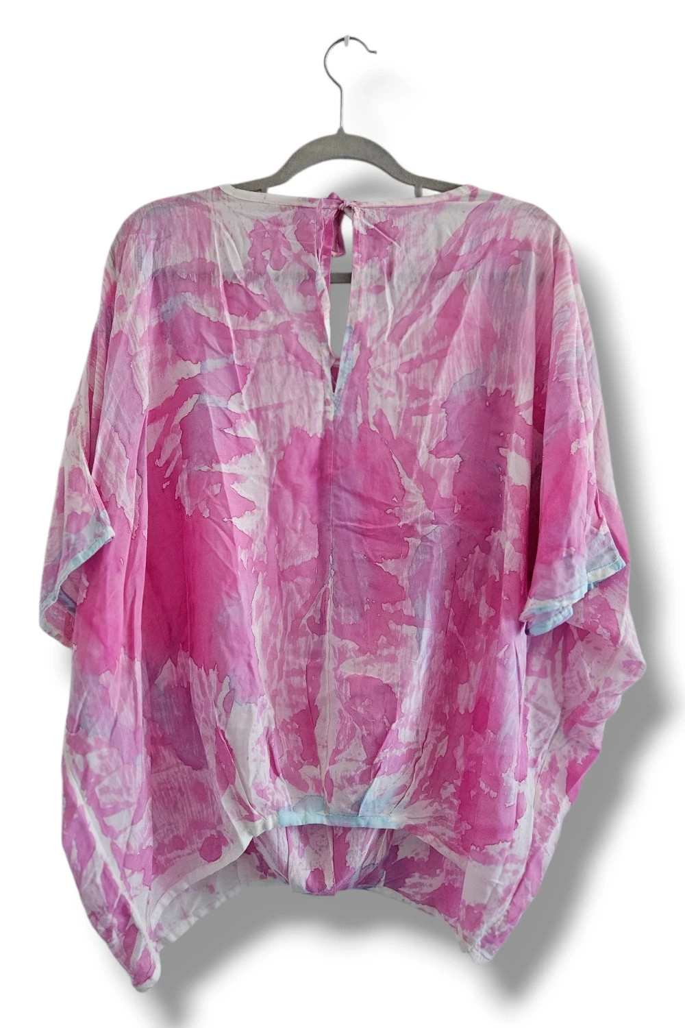 Blusa Fórmula Joven Talla M | Rosa | Tie Dye Boho Ibiza Oversize Manga Murciélago – Fórmula Joven – taille M / 38 / 10 4