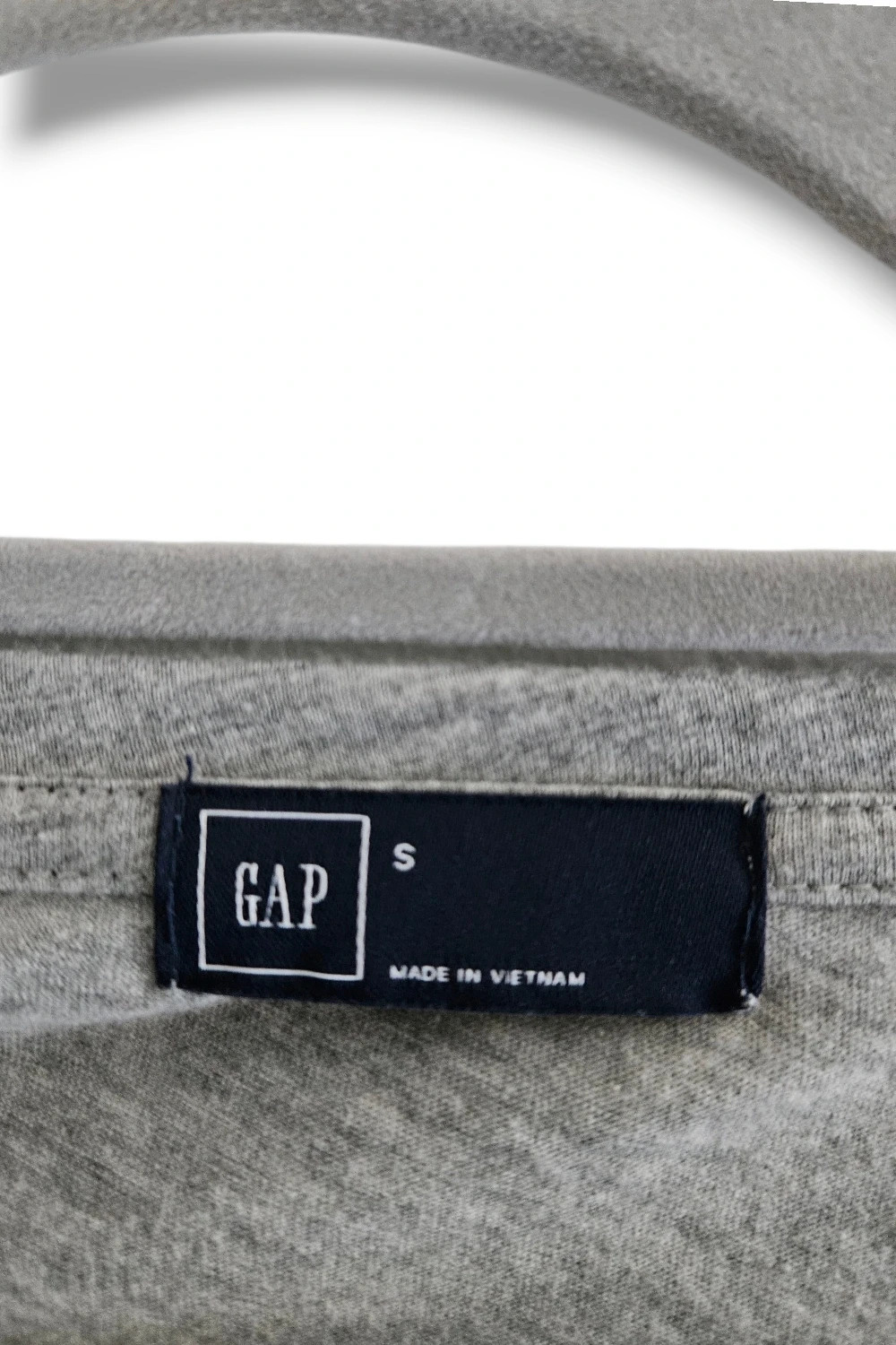 Camiseta GAP Talla S | Gris | Casual Vintage Minimal Estampado Gráfico – GAP – taille S / 36 / 8 4