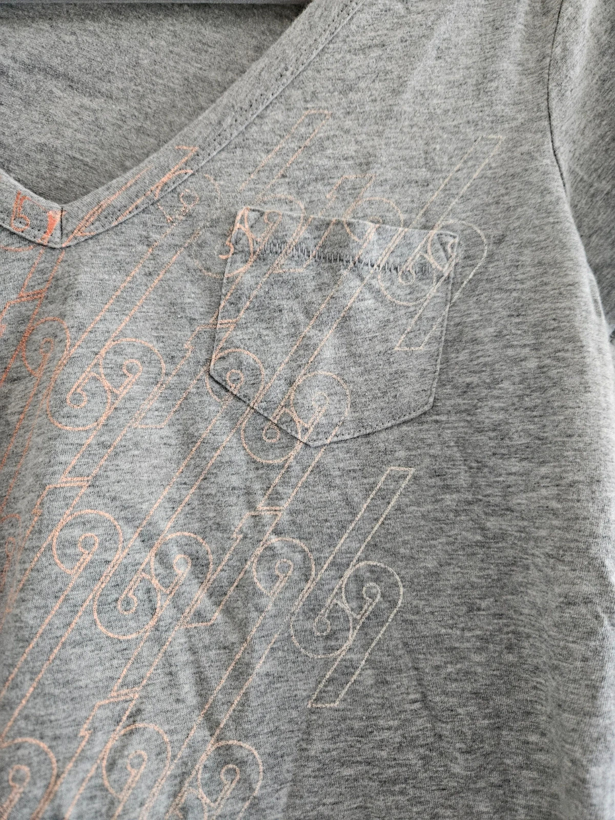 Camiseta GAP Talla S | Gris | Casual Vintage Minimal Estampado Gráfico – GAP – taille S / 36 / 8 3