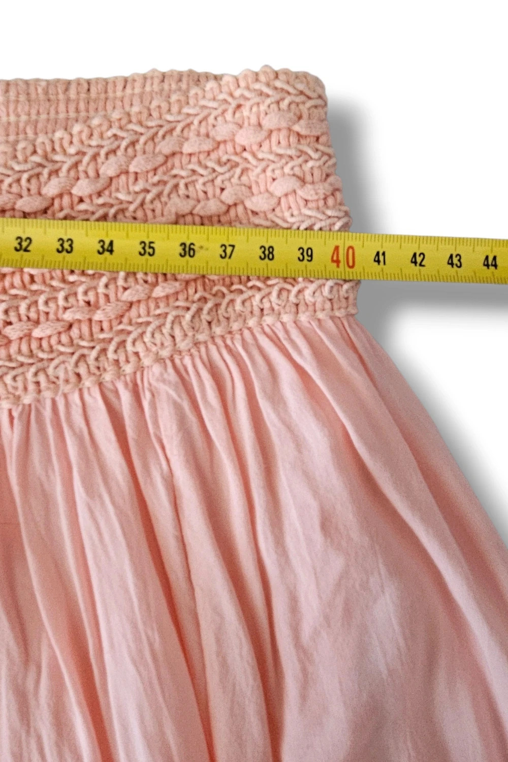Long Flowing Skirt boho chic · Soft Pink · One Size – Local – taille Taille unique 3