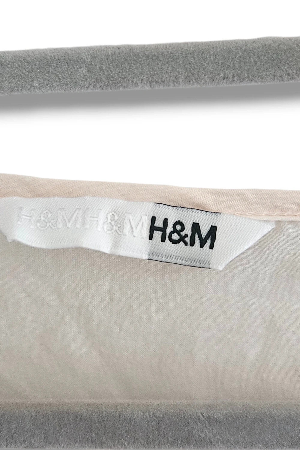 Blusa H&M Talla L | Crema | Doble Capa Estampado Floral Manga Murciélago – H&M – taille L / 40 / 12 4