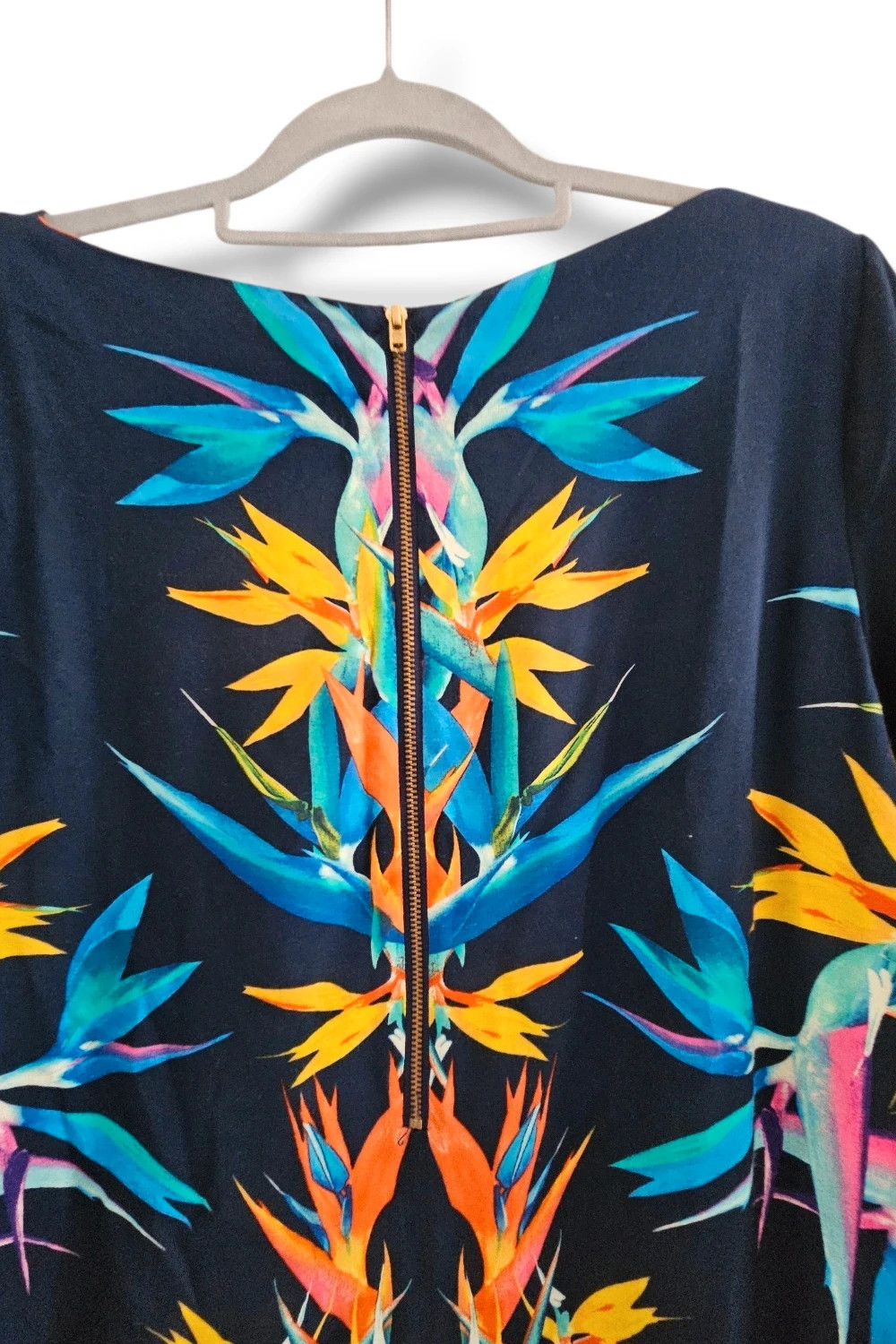Vestido Suiteblanco Talla L | Azul Marino | Tropical Colorful – SuiteBlanco – taille L / 40 / 12 4