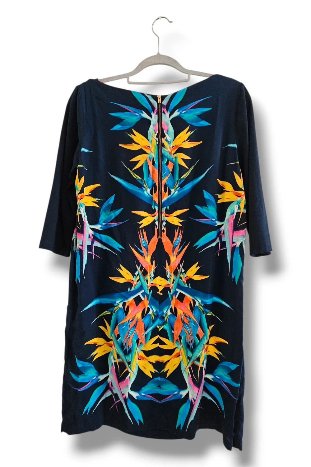 Vestido Suiteblanco Talla L | Azul Marino | Tropical Colorful – SuiteBlanco – taille L / 40 / 12 5