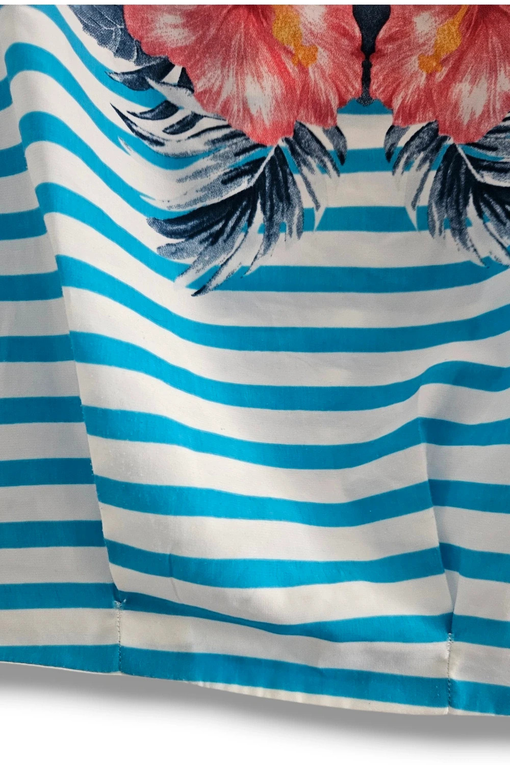 Blusa Suiteblanco Talla M | Azul Rayas | Floral Tropical Marinero Verano – SuiteBlanco – taille M / 38 / 10 2