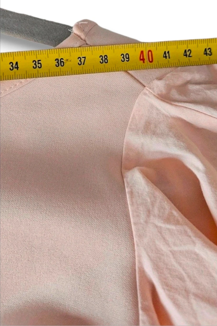 Zara Embroidered Ruffle Dress · Light Pink · Size L – taille L / 40 / 12 5