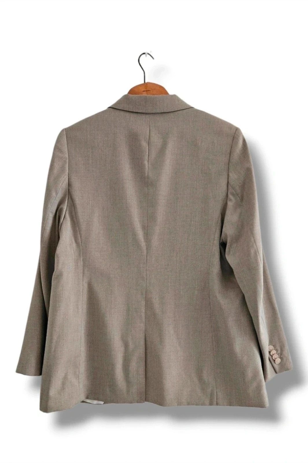 Americana H&M Talla 46 | Beige/Gris Topo | Blazer Elegante Oficina – H&M – taille XXXL / 46 / 18 4