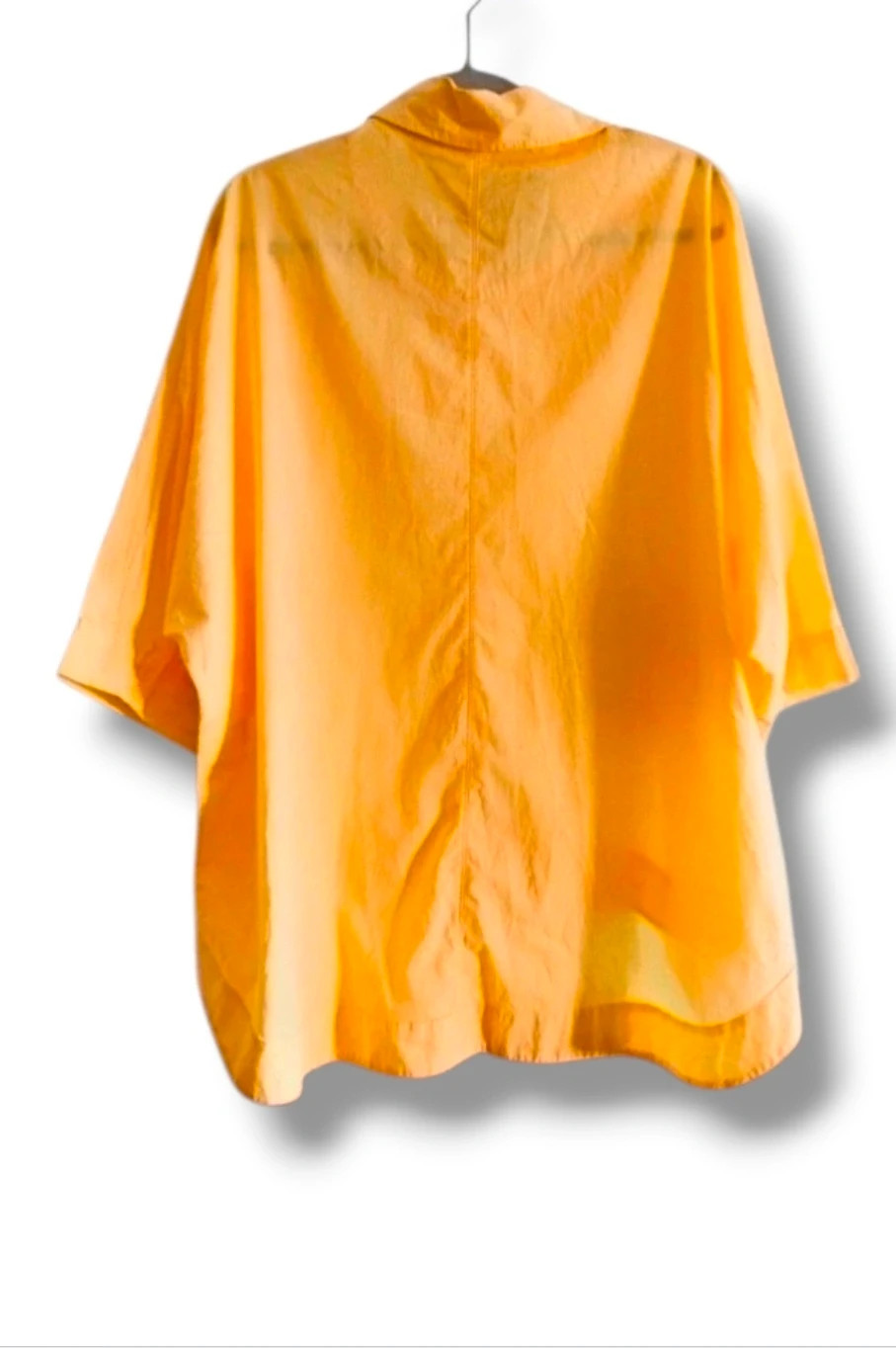 Ulla Popken Oversize Butter‑Yellow Shirt · Asymmetric · Size S (Fits up to L) – Ulla Popken – taille S / 36 / 8 4