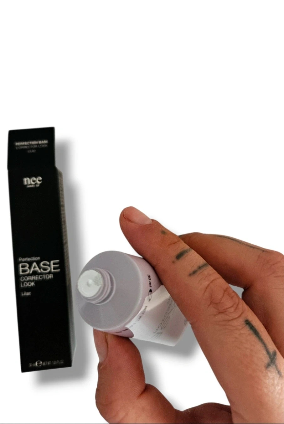Nee Make Up Lilac Corrector Primer · 30 ml · Brightening & Tone Balancing – NEE MAKE UP MILANO 2