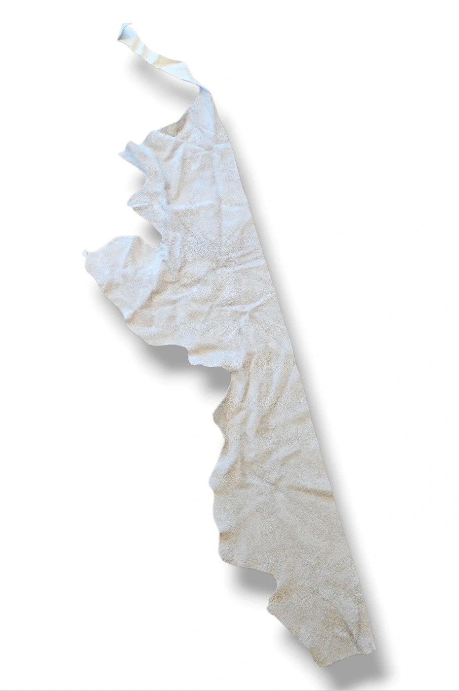 High‑quality white upholstery leather – 2400 g (retales) – No Label 2