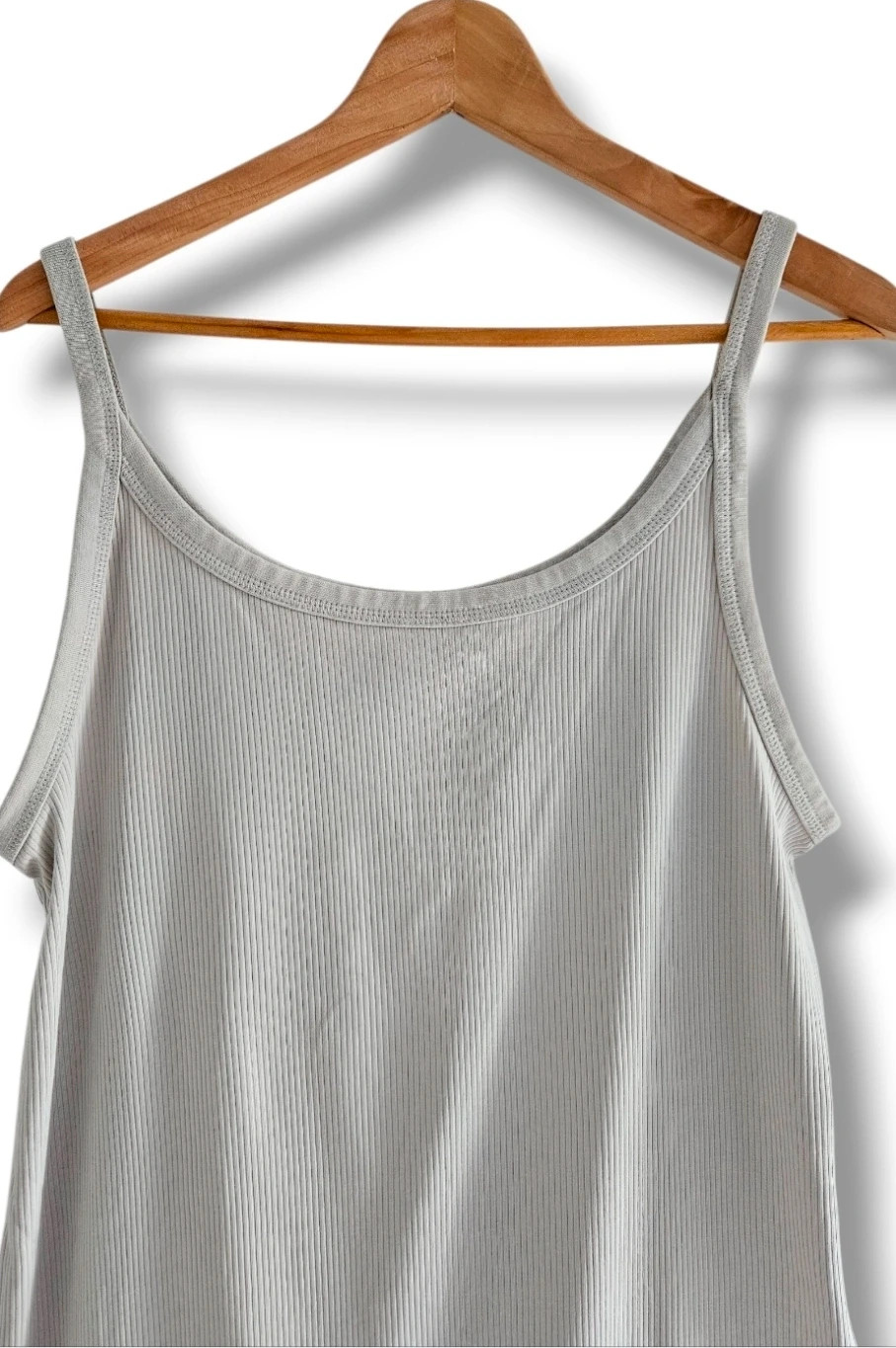 H&M Light Grey Stretch Dress · Basic & Versatile · Size XL – H&M – taille XL / 42 / 14 2
