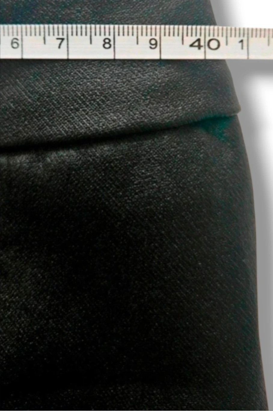 Shein Curve Faux Leather Asymmetrical Skirt · Black · Size XL – Shein – taille XL / 42 / 14 5