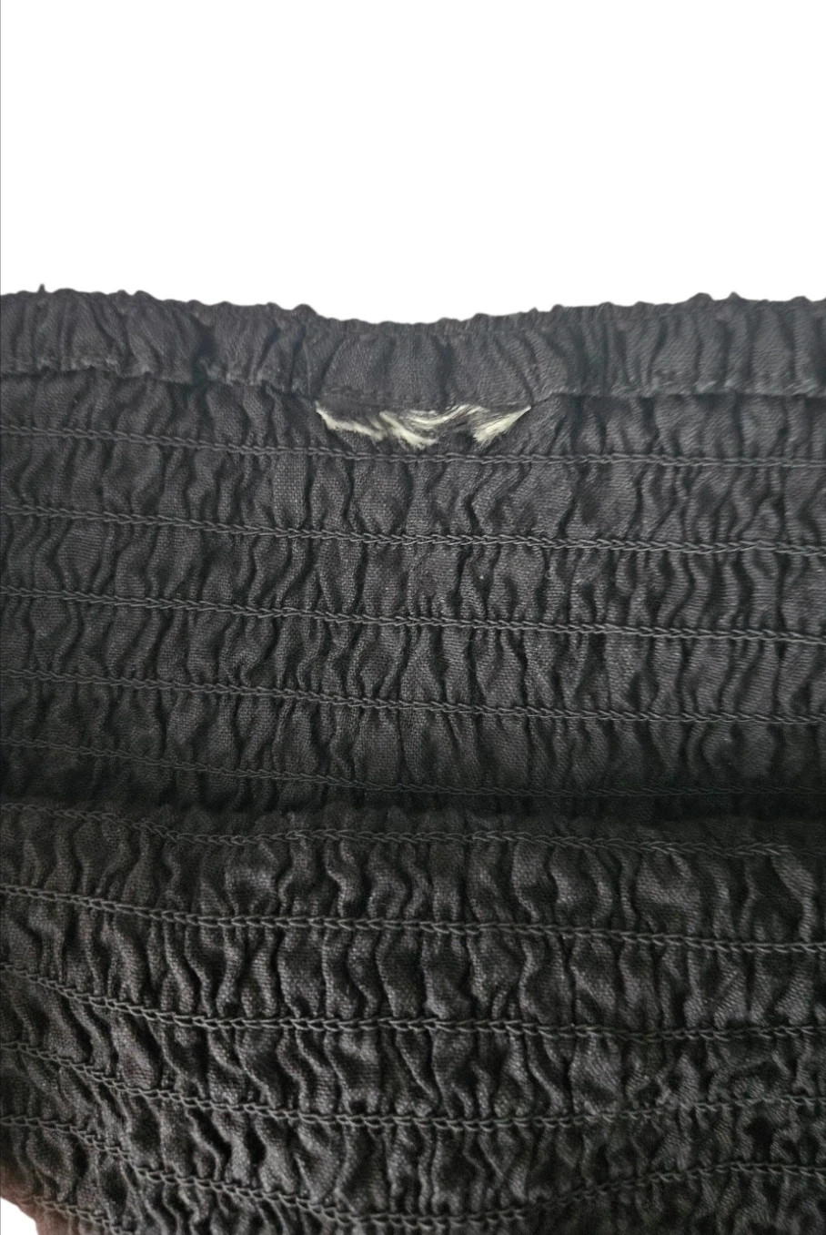 H&M Black Linen Jumpsuit · Size 44 · Smocked & Comfy – H&M – taille XXL / 44 / 16 3