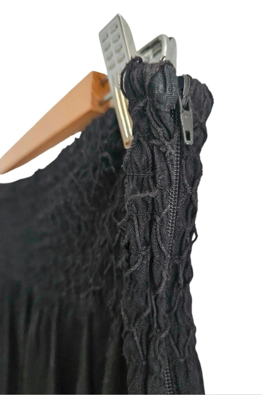 H&M Black Linen Jumpsuit · Size 44 · Smocked & Comfy – H&M – taille XXL / 44 / 16 4