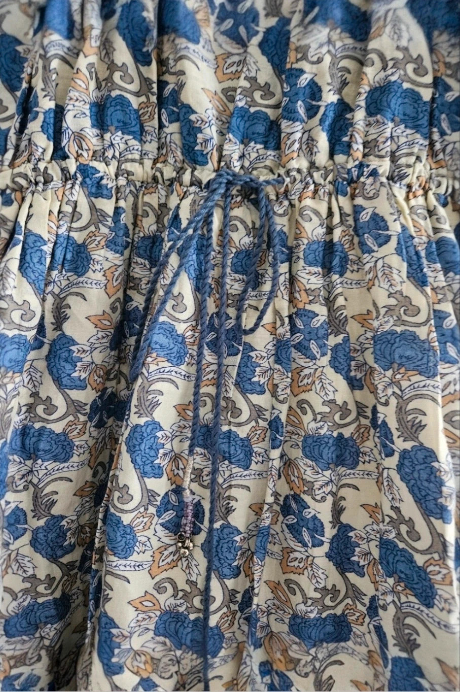Oysho Floral Midi Dress · Size M · 100% Cotton · Lined – Oysho – taille M / 38 / 10 3