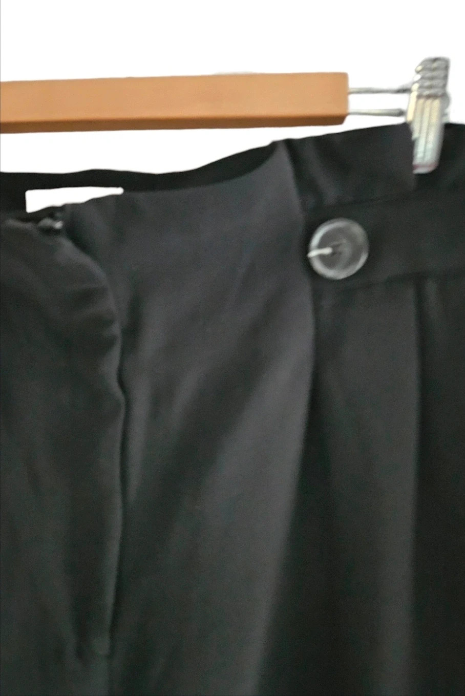 H&M High‑Waist Tapered Trousers · Black · Size 46 – H&M – taille XXXL / 46 / 18 3