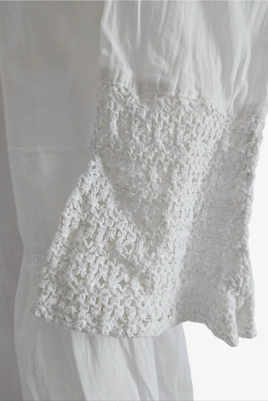 Primark White Beach Dress · Size L · Crochet Boho Details Descripción: – Primark – taille L / 40 / 12 2