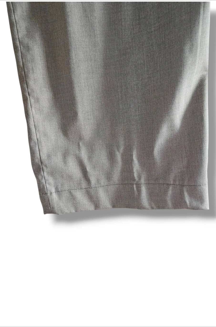 H&M High‑Waist Grey Trousers · Straight Fit · Size 46 – H&M – taille XXXL / 46 / 18 3