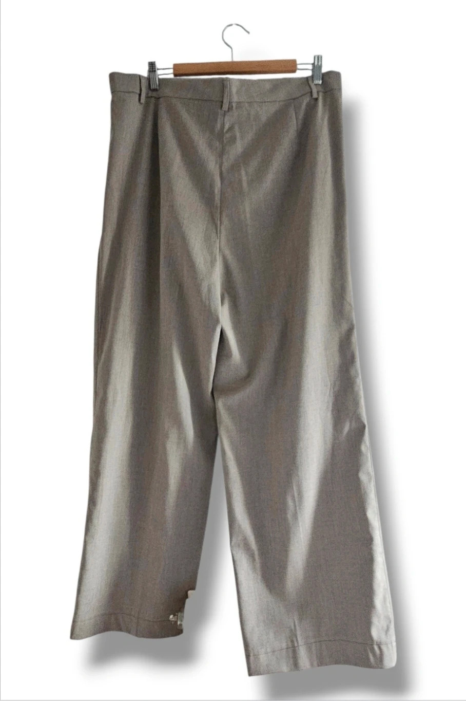 H&M High‑Waist Grey Trousers · Straight Fit · Size 46 – H&M – taille XXXL / 46 / 18 4