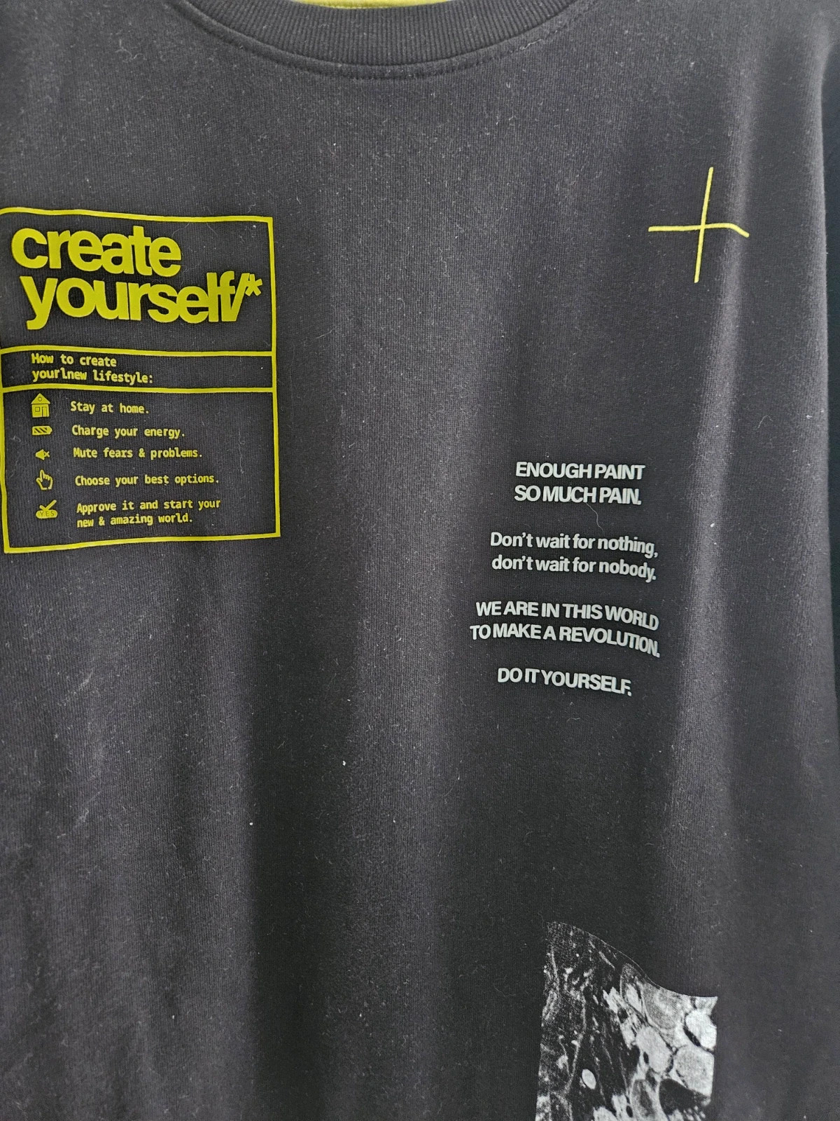 Inside Graphic Black Sweatshirt · Size XS · Streetwear – Inside – taille XS 4