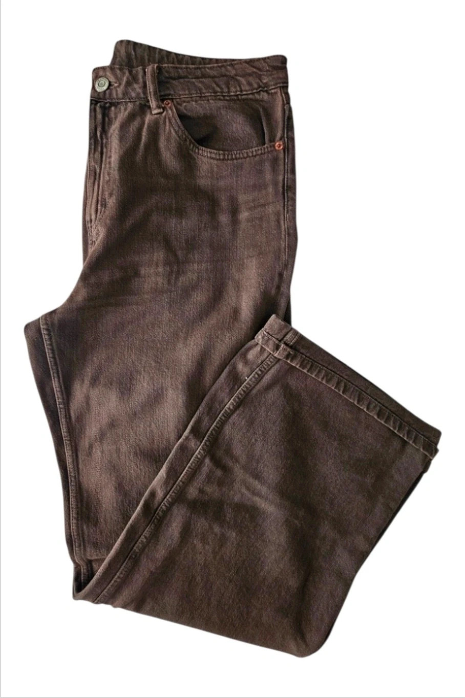 ZARA Chocolate Brown Pants · Size 44 · Y2K Boho – Zara – taille XXL / 44 / 16 3