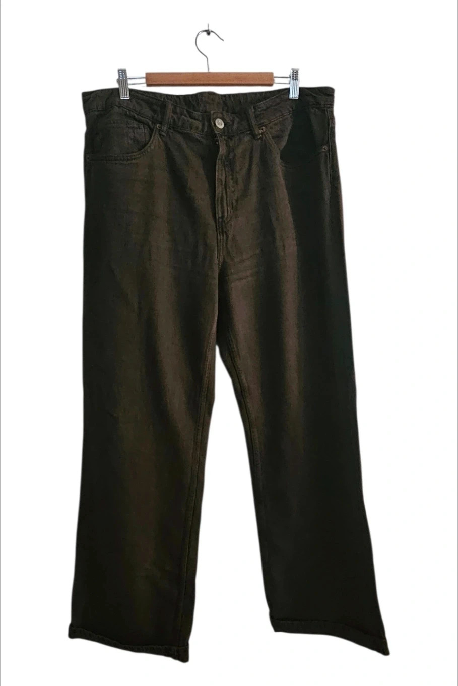 ZARA Chocolate Brown Pants · Size 44 · Y2K Boho – Zara – taille XXL / 44 / 16 4