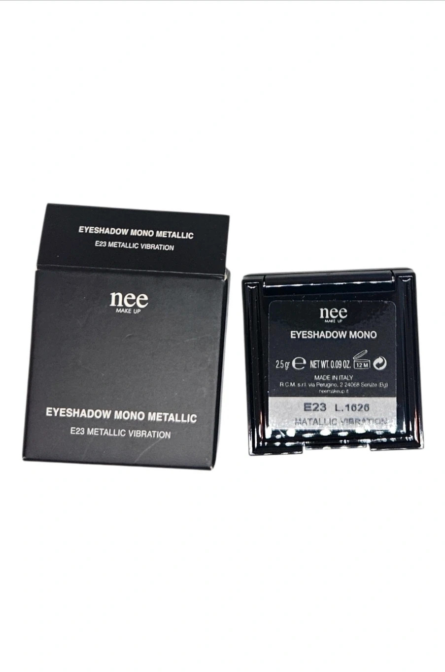 Nee Make Up Milano Eyeshadow Mono E23 Metallic Vibración · – NEE MAKE UP MILANO 3