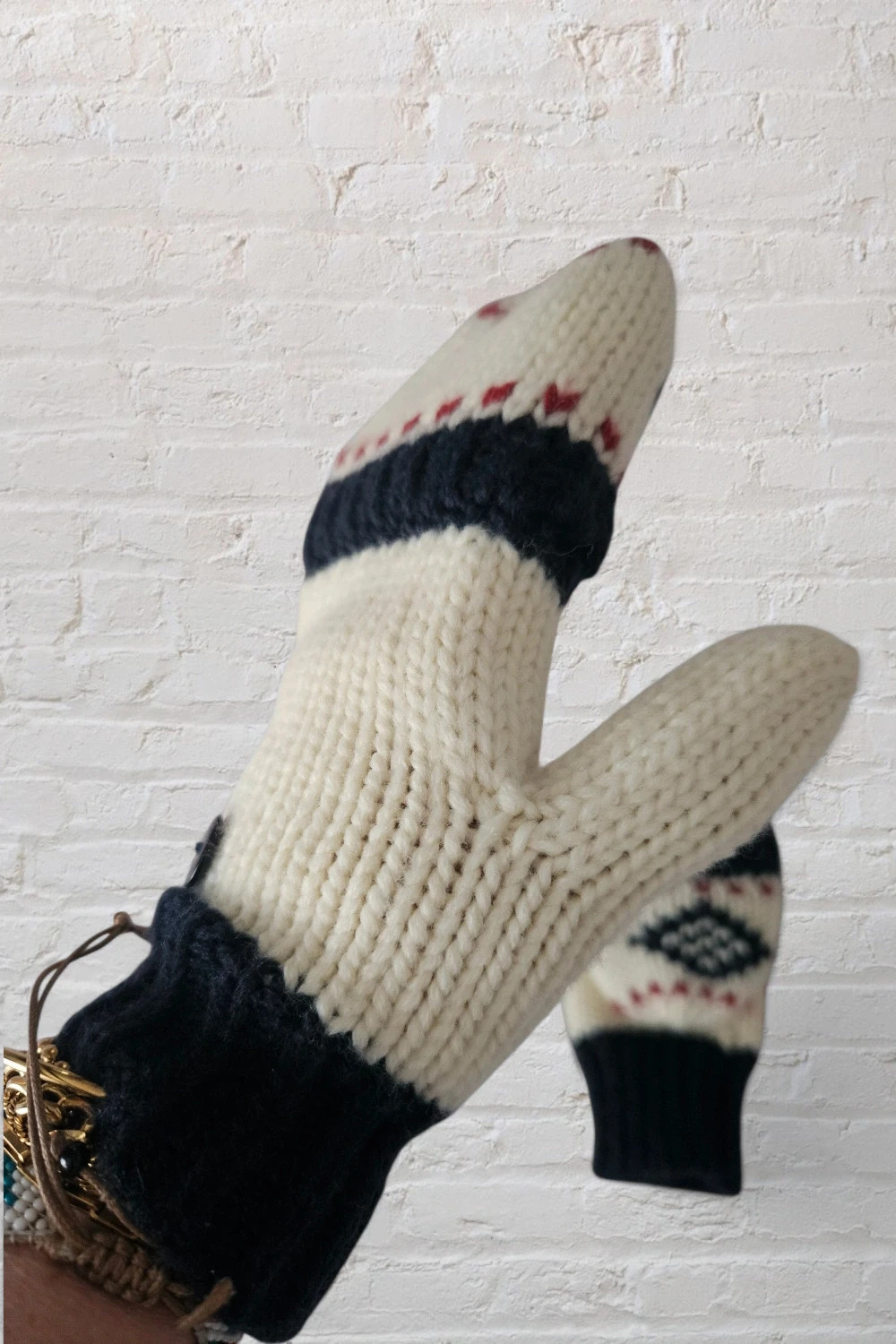 Pull&Bear knitted mittens · One size · Perfect condition – Pull & Bear – taille Taille unique 4