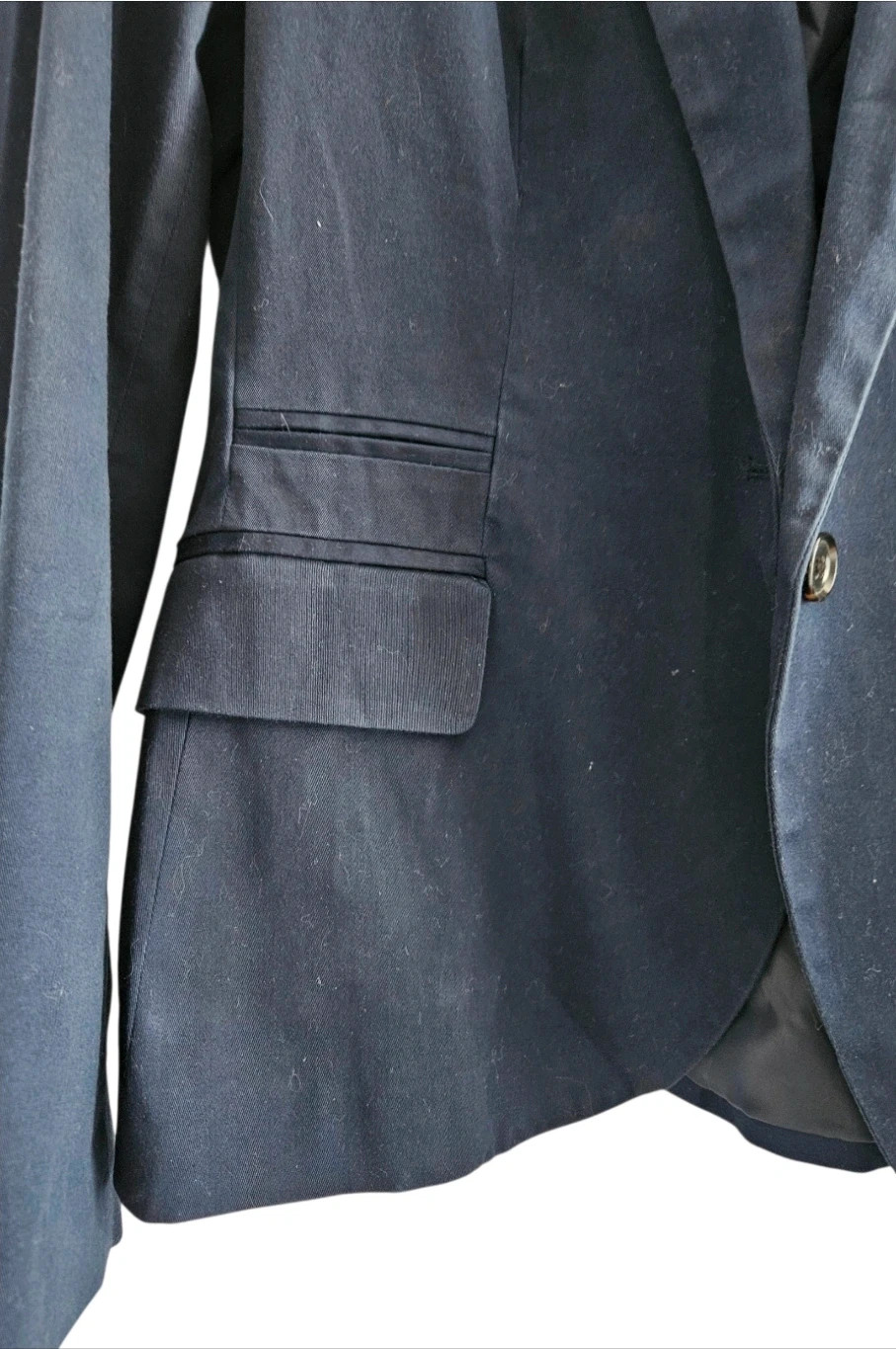 Zara navy fitted blazer · Size XL · Read description – Zara – taille XL / 42 / 14 3