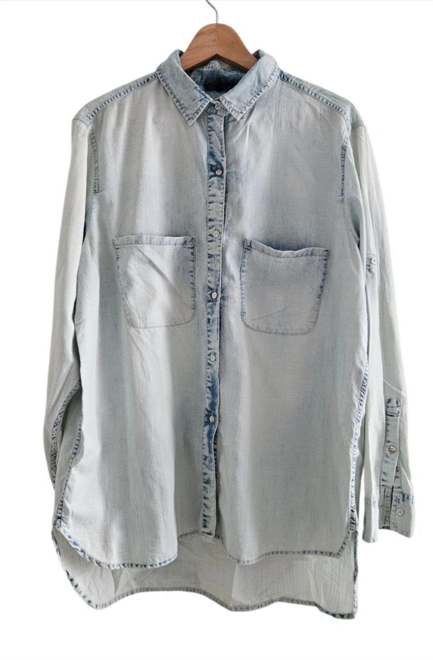 Violeta by Mango denim shirt · Size L · Perfect condition – Violeta by MANGO – taille L / 40 / 12 2