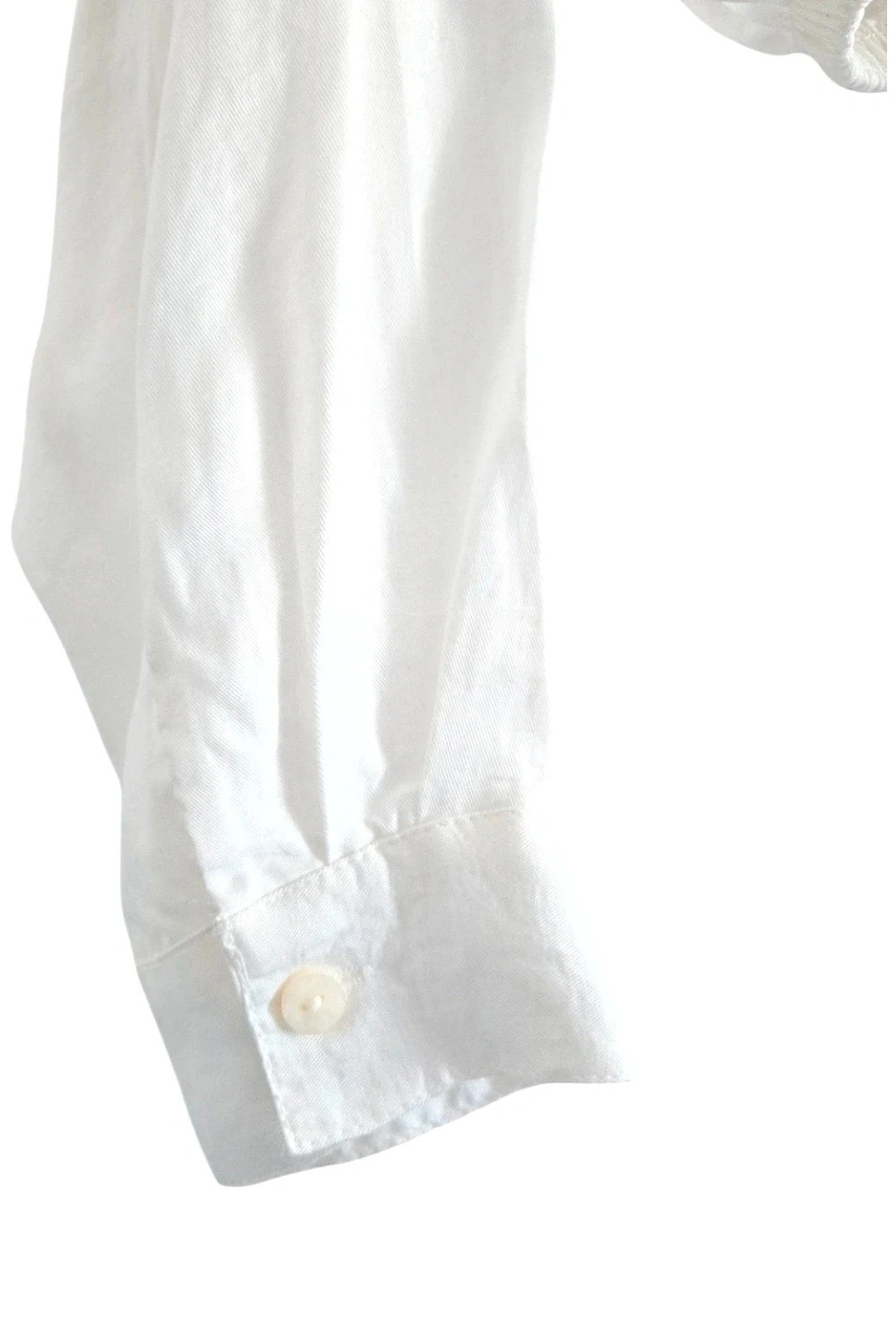 Zara white cropped blouse · Size L · Perfect conditi – Zara – taille L / 40 / 12 2