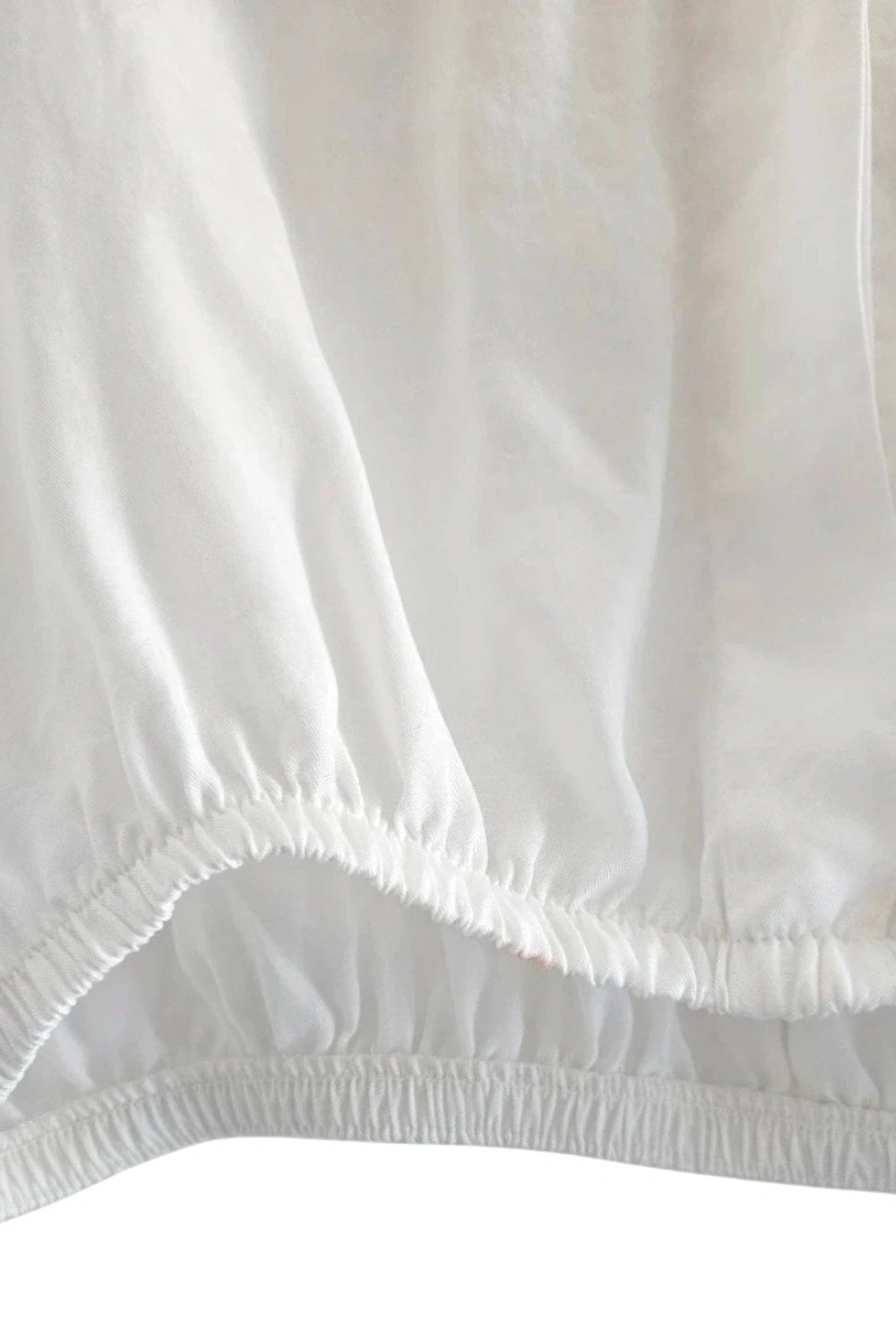 Zara white cropped blouse · Size L · Perfect conditi – Zara – taille L / 40 / 12 3
