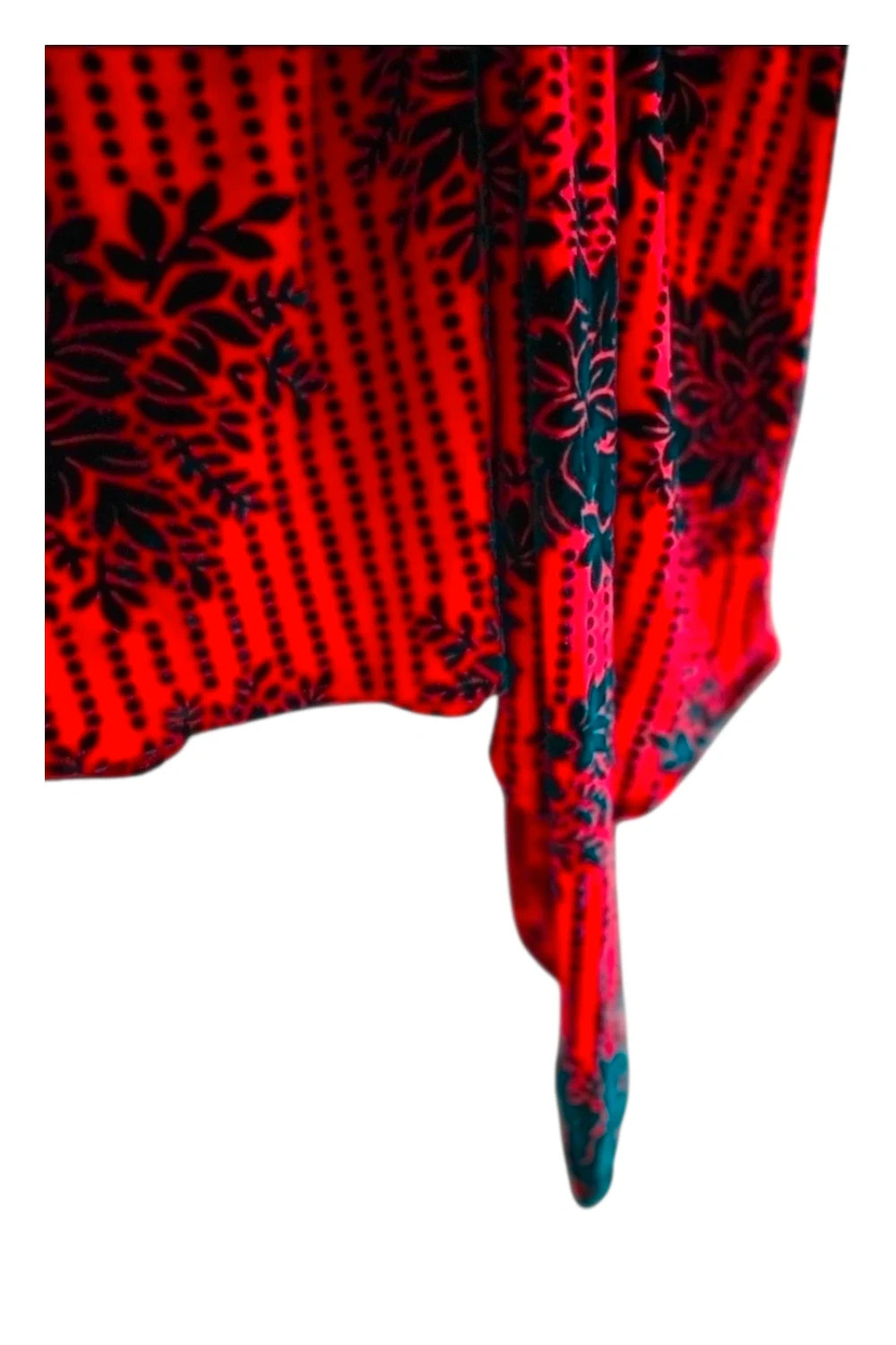 Zara velvet floral dress · Size L · Perfect condition – Zara – taille L / 40 / 12 4