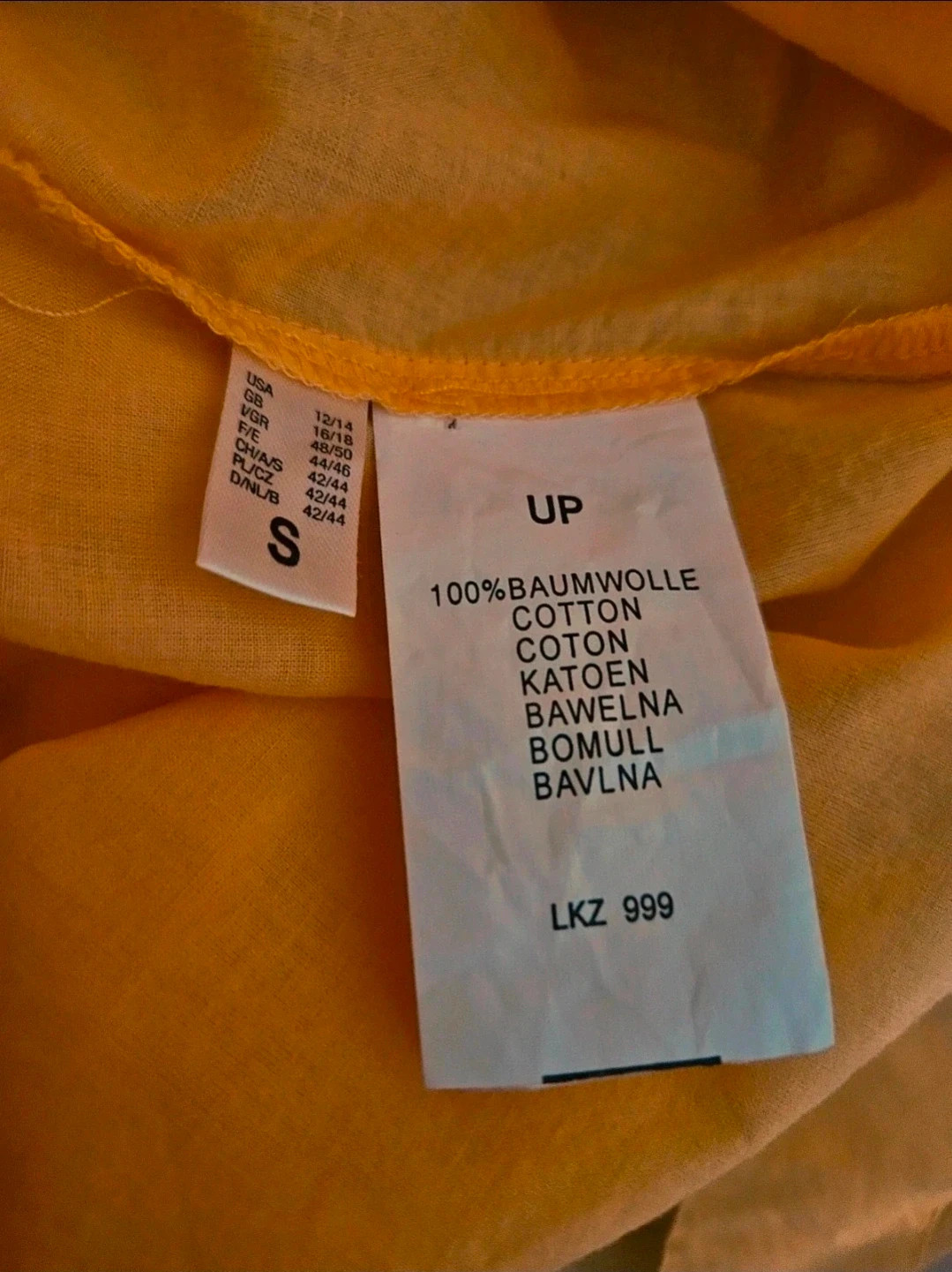 Ulla Popken oversized yellow shirt · Size S · Perfect condition – Ulla Popken – taille S / 36 / 8 4