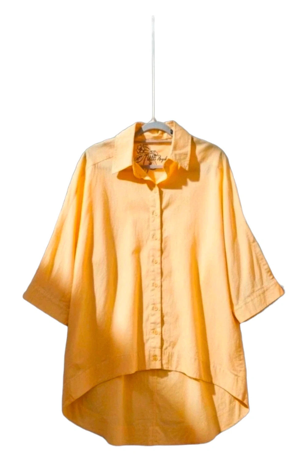 Ulla Popken oversized yellow shirt · Size S · Perfect condition – Ulla Popken – taille S / 36 / 8