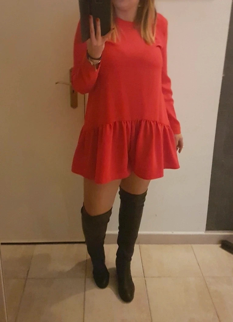Zara red babydoll romper · Size L · Perfect condition – Zara – taille L / 40 / 12 2