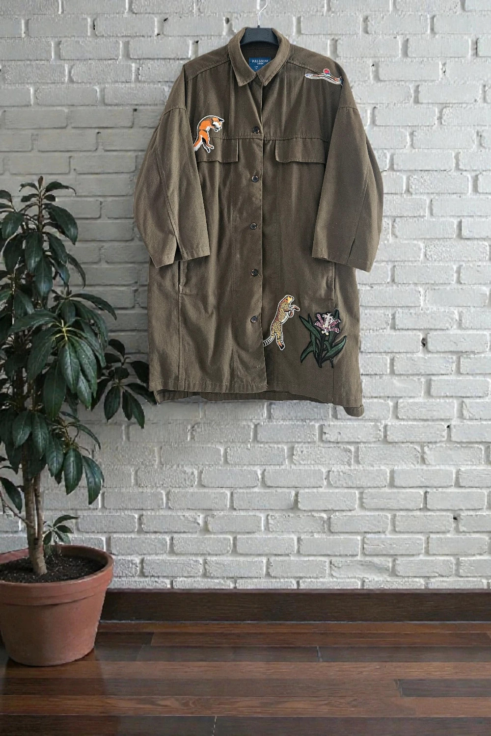 Pull&Bear khaki-style overshirt · Size M · Perfect condition – Pull & Bear – taille M / 38 / 10 3